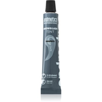 andmetics Professional Brow & Lash Tint vopsea pentru sprancene si gene image1